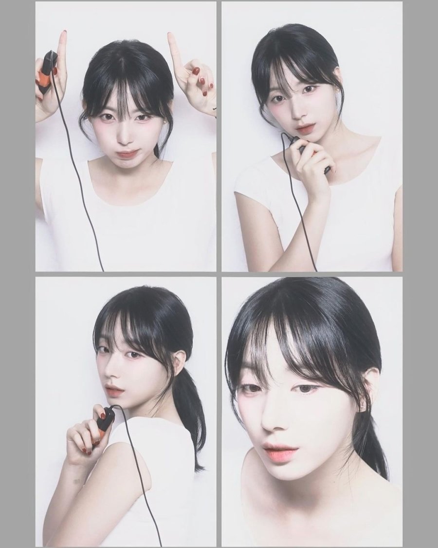 인생네컷 찍은 하지원 치어리더