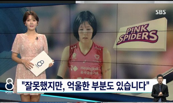 배구 이재영 "잘못했지만, 억울한 부분도 있습니다."